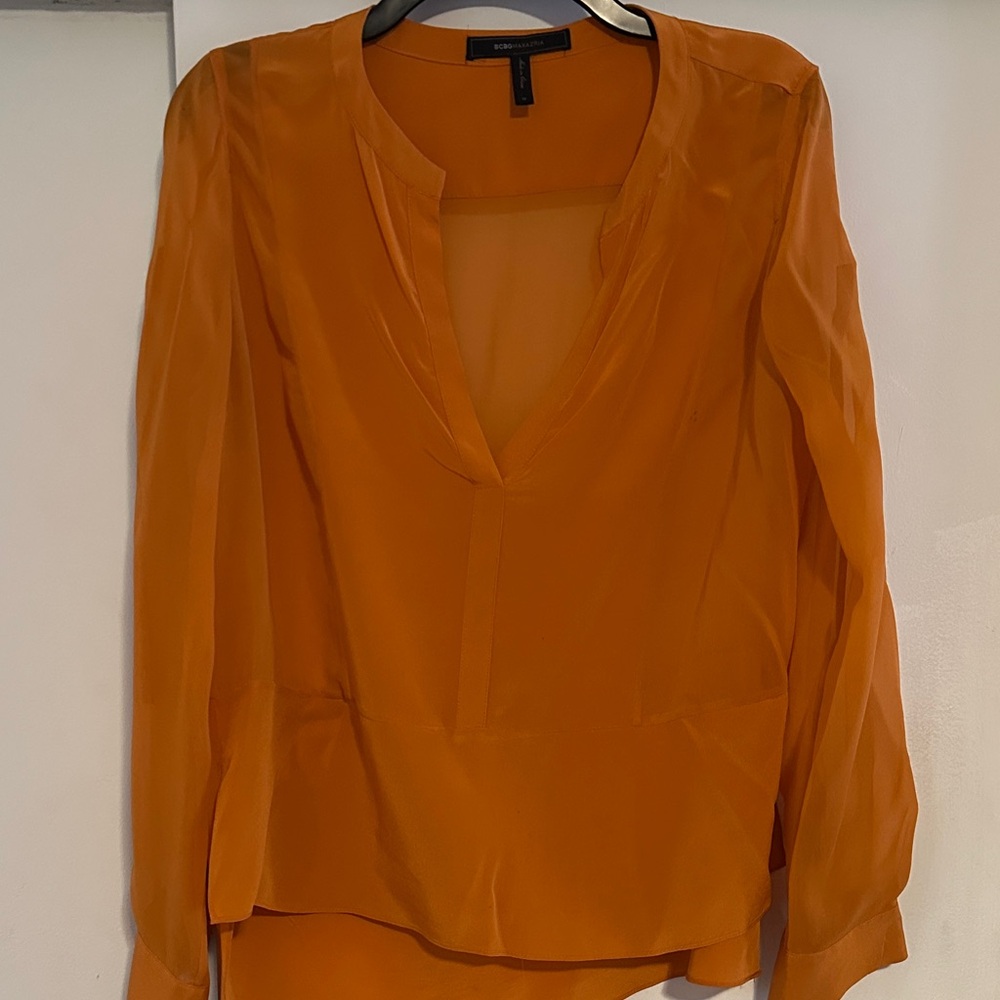 Elegant Orange Blouse for Women